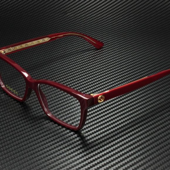 Gucci Burgundy 52mm Eyeglasses - Picture 1 of 3